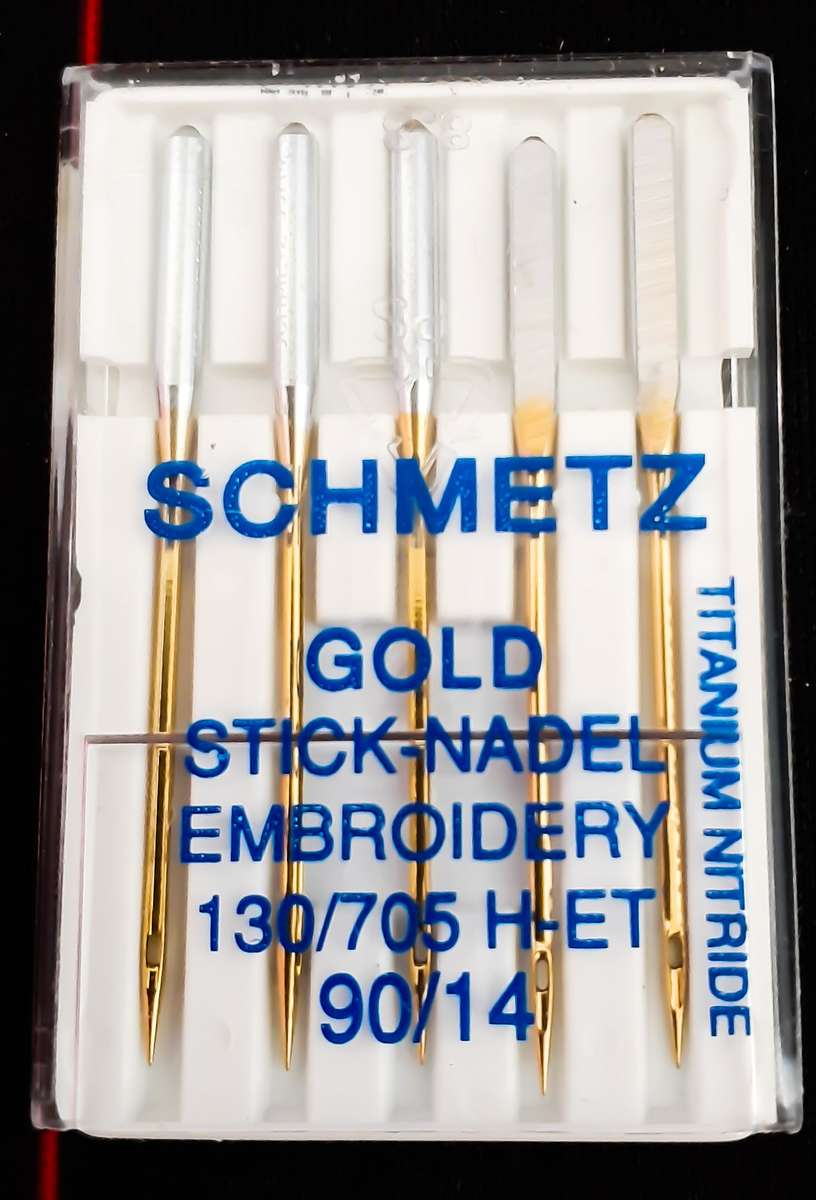 Schmetz Gold Embroidery Needle - 75/11