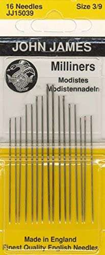 John James Milliners Hand Needles - 10