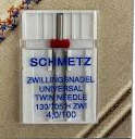 Schmetz Twin Needle Universal - 2.0/80