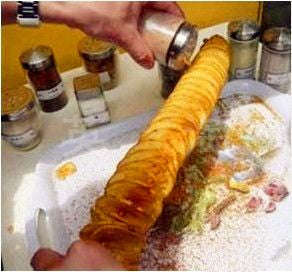 Potato Spiral Chip Cutter