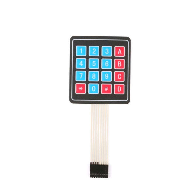 16 Key Membrane Keypad