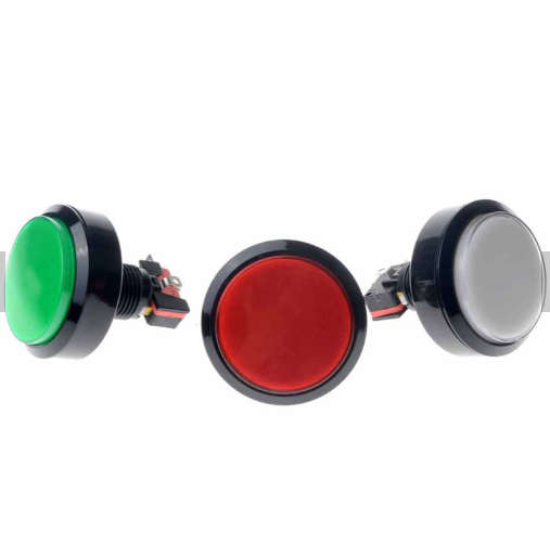 Arcade Style 60mm Push Buttons