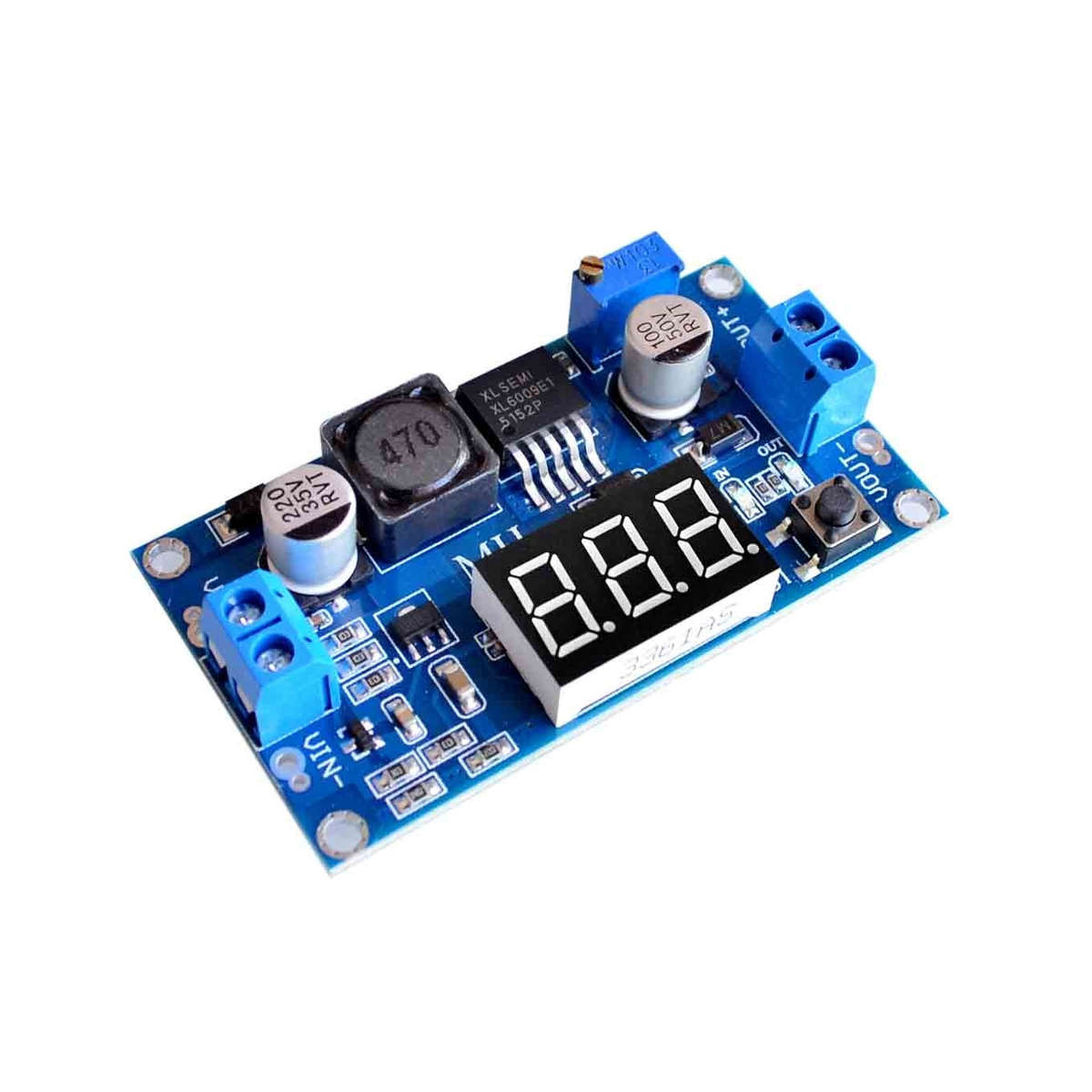 DC to DC 4A Boost Converter With Display