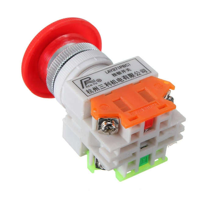 Emergency Mushroom Switch