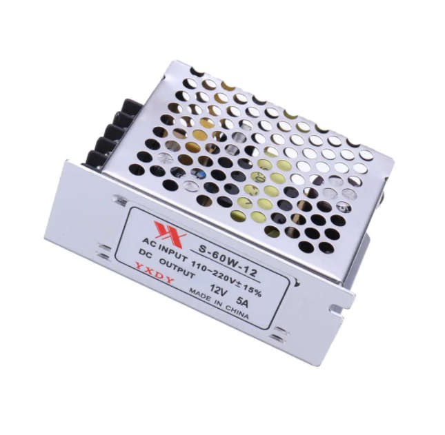 AC to DC Power Supply 12VDC 5A
