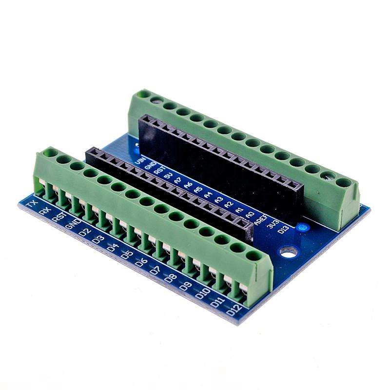 Arduino Nano Screw Terminal Expansion (Breakout)