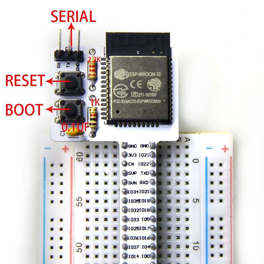 ESP32 WIFI Bluetooth Breadboard Module Kit