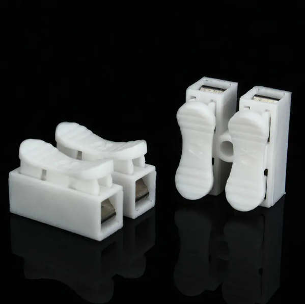 Spring Loaded Connector Block 2 Way