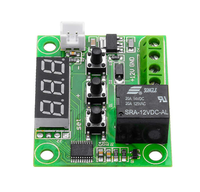 Digital Thermostat Controller with Acrylic Housing