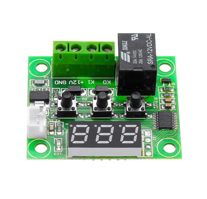 Digital Thermostat Controller with Acrylic Housing