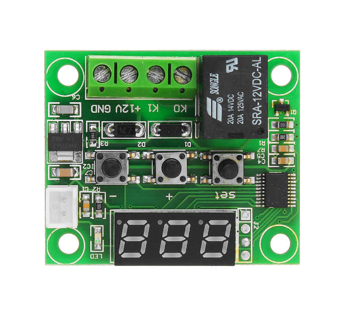Digital Thermostat Controller with Acrylic Housing