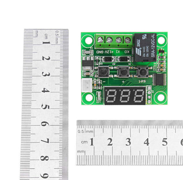 Digital Thermostat Controller with Acrylic Housing