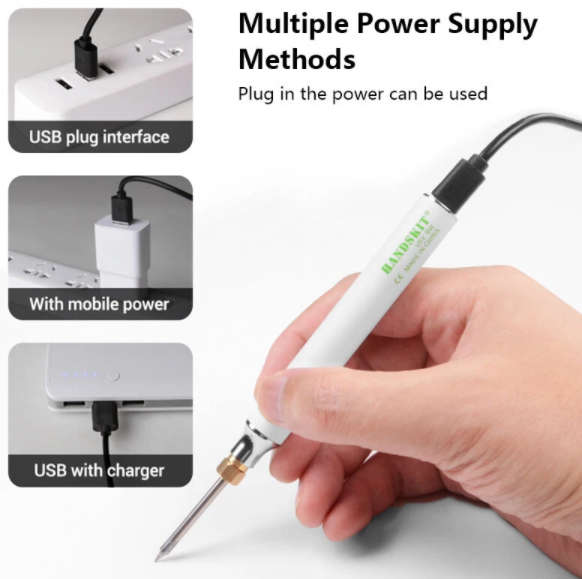 USB Soldering Iron With Adjustable Temperature