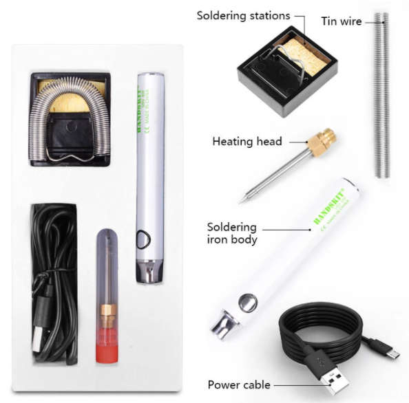 USB Soldering Iron With Adjustable Temperature