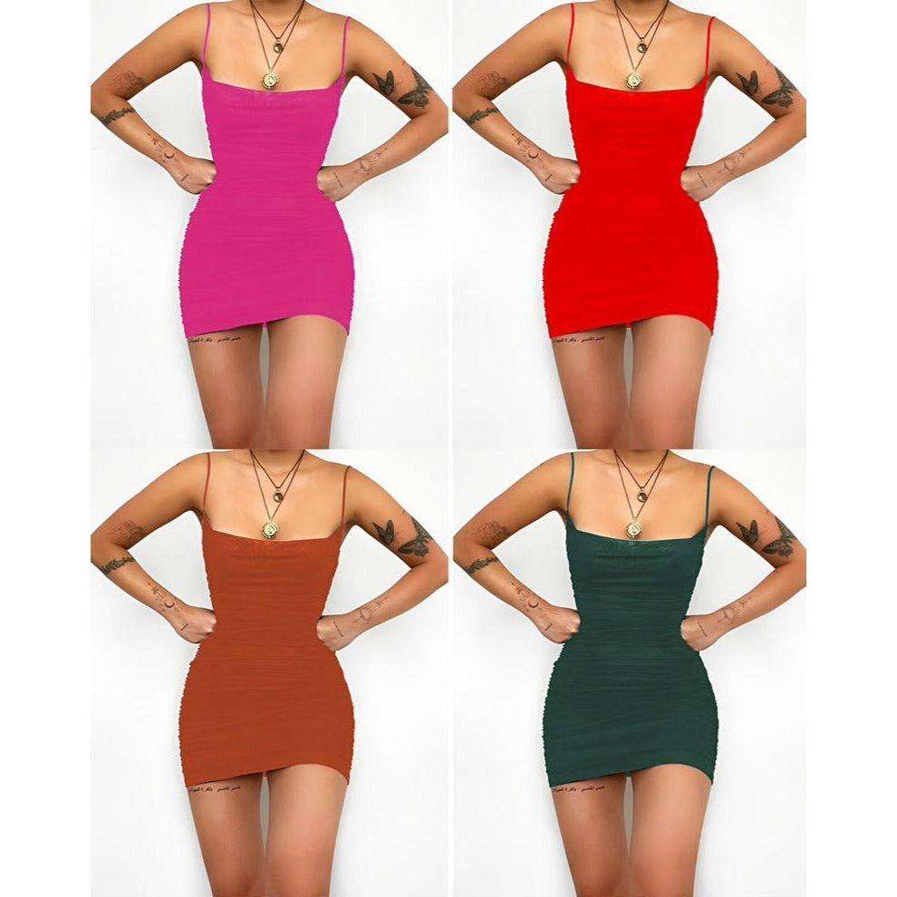 Sexy Sleeveless Mini Dress