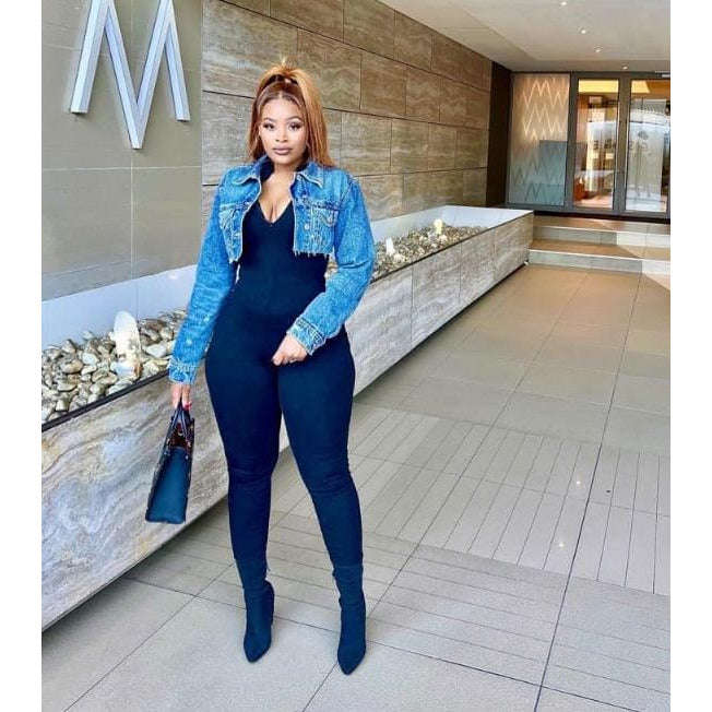 Cropped Denim Jacket