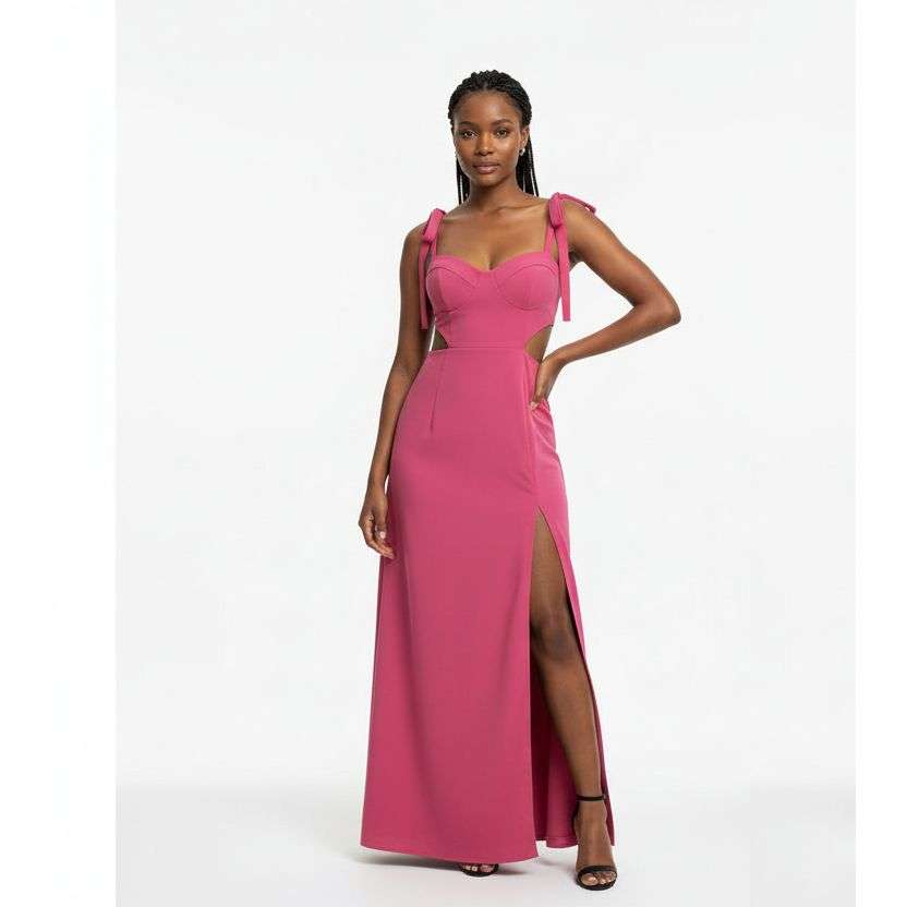 Split Evening Bodycon Party Dress.