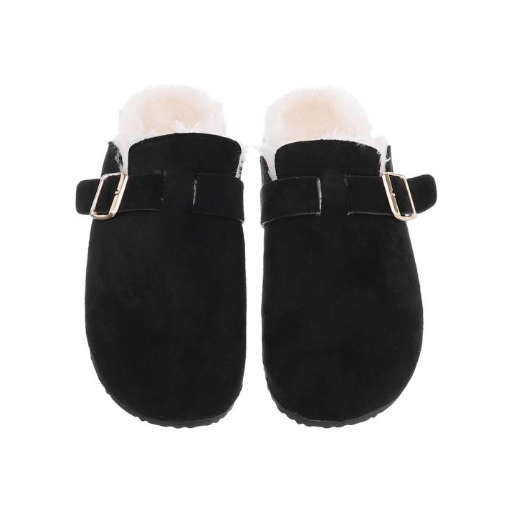 Birkenstock Boston Fur Clog Footbed Sandals