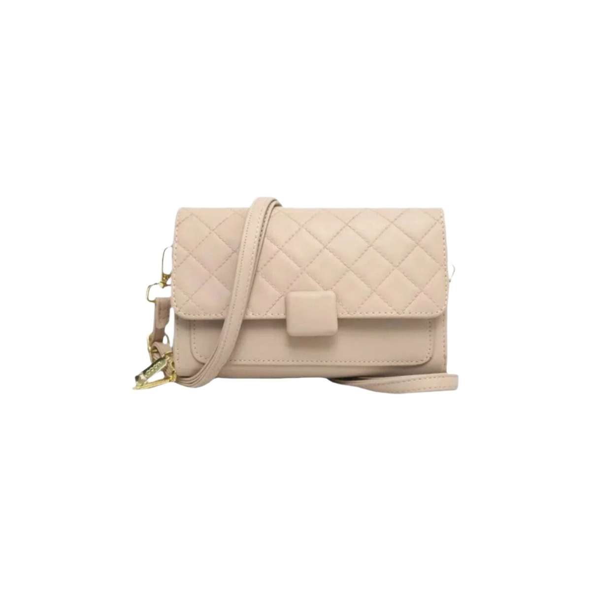Leather bag with zipper for women fashionable