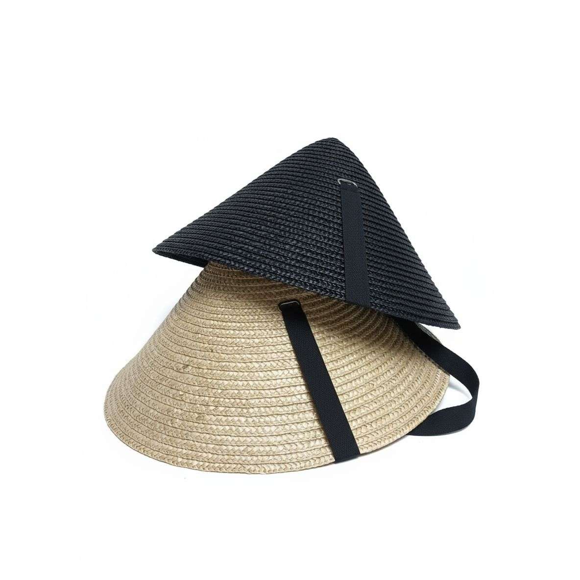 Wide Brim Straw Weaving Cone Sun Hat