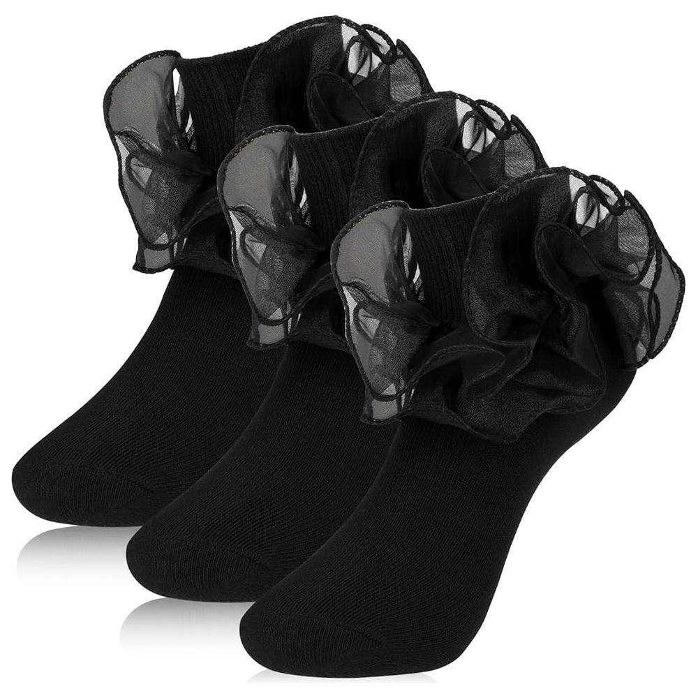 Ruffle  Ankle Stocking Socks