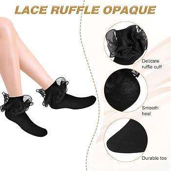 Ruffle  Ankle Stocking Socks