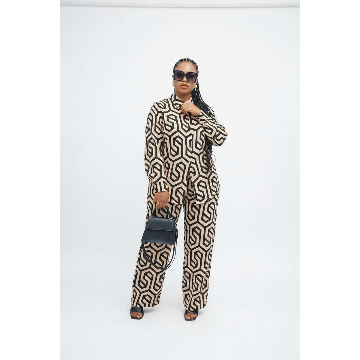Geometric Print Modern Set