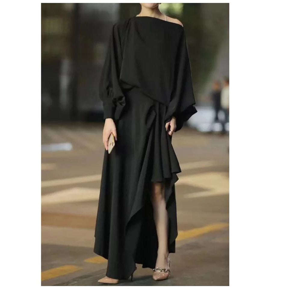 Elegant Two Piece Set - ORANGE / 42