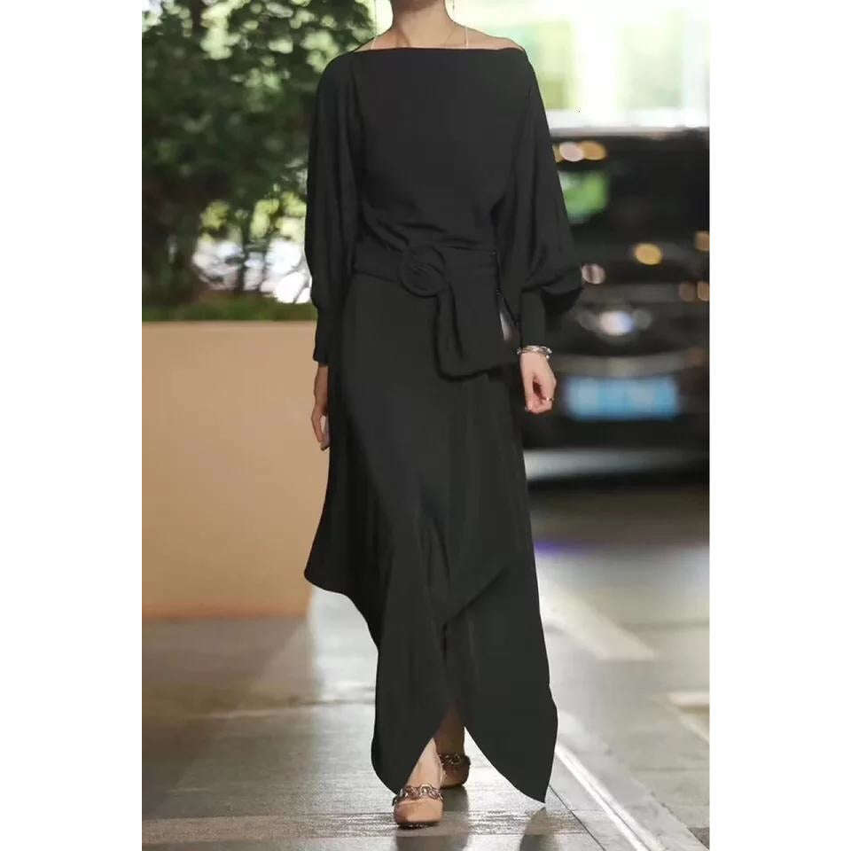 Elegant Two Piece Set - ORANGE / 42