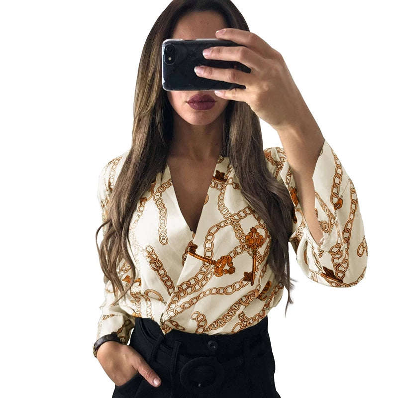 Chain Print Bodysuit - 36