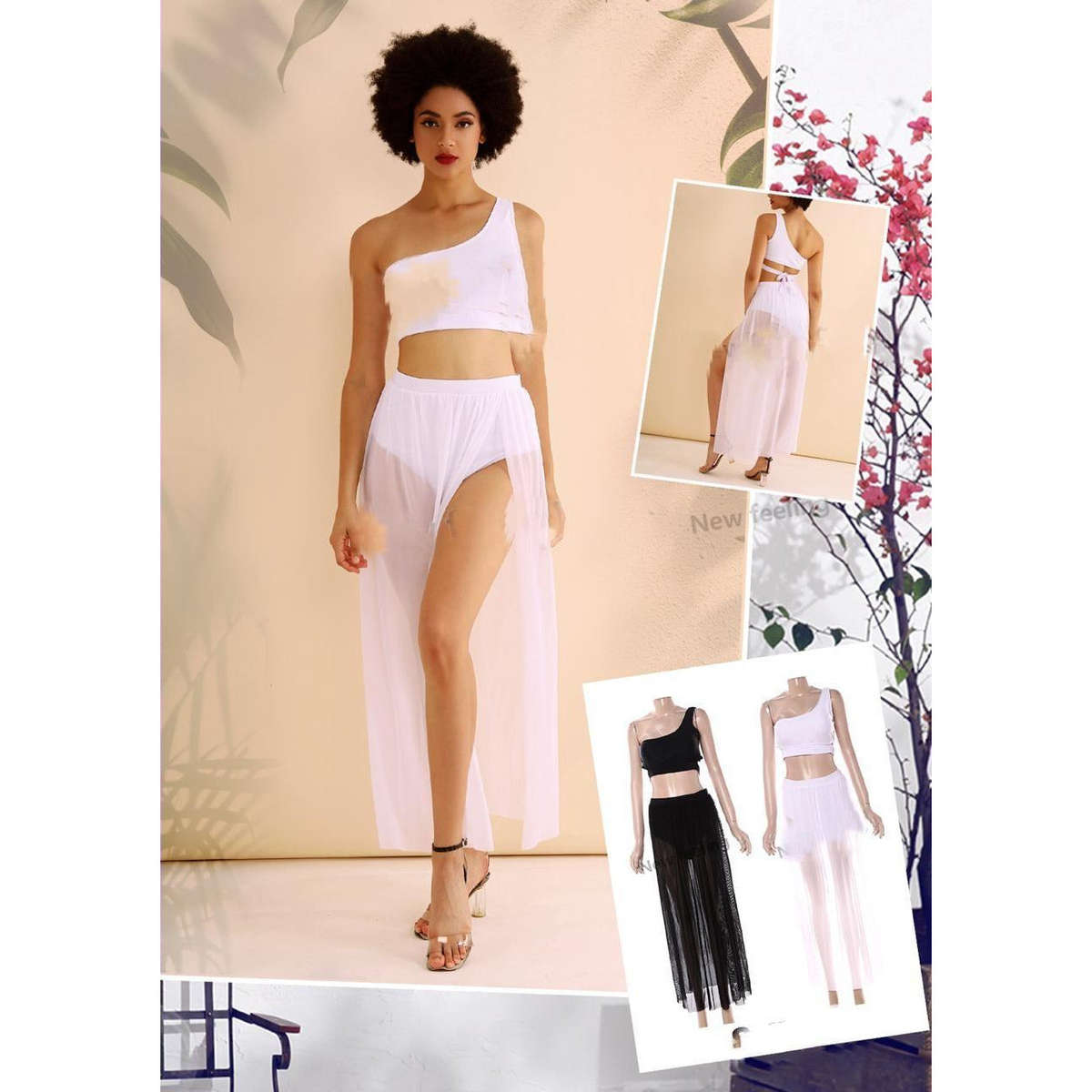 Serina Bikini Set - BLACK / XL