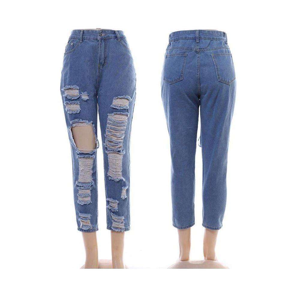Sexy Ripped Jeans - 28