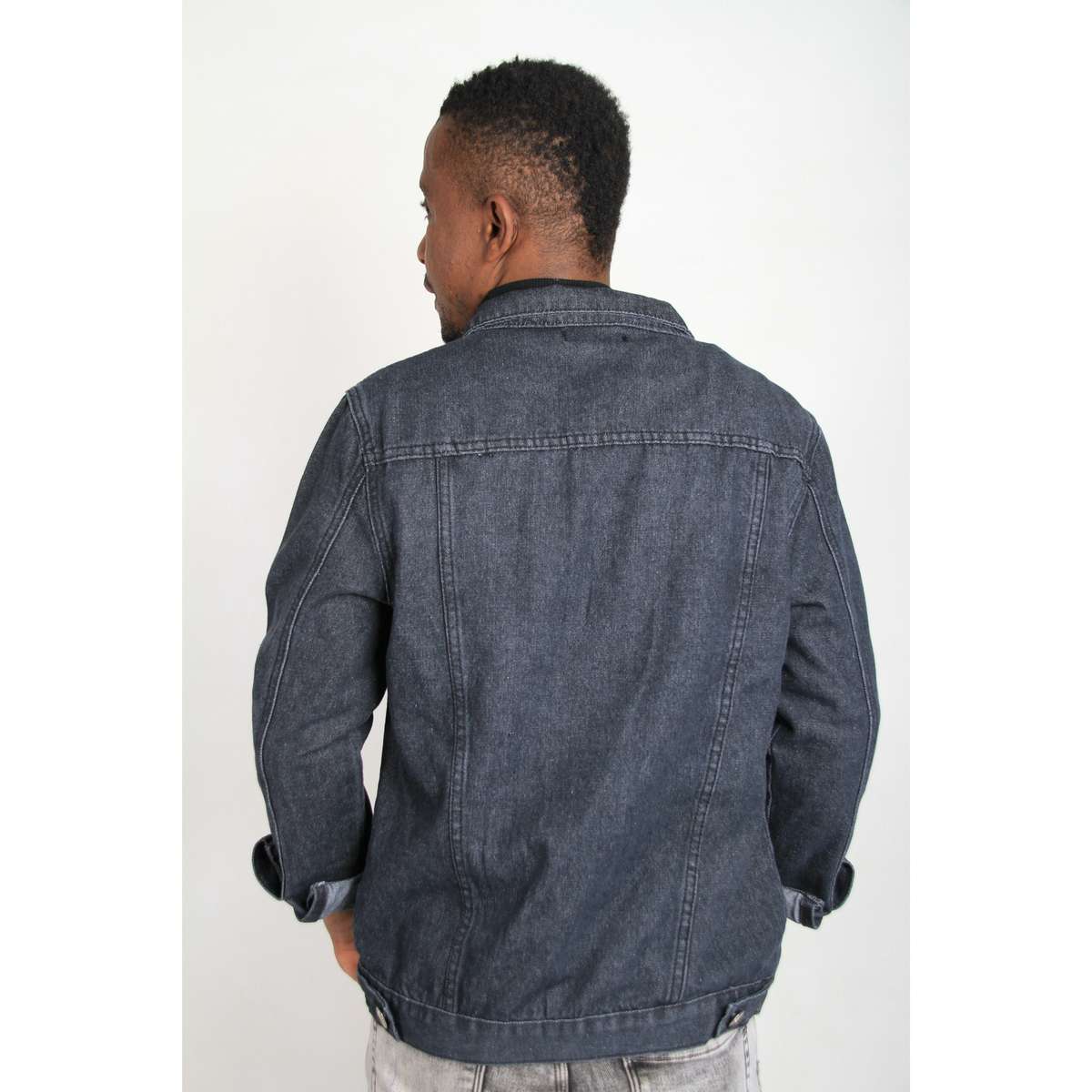 Men's Denim Jacket - L