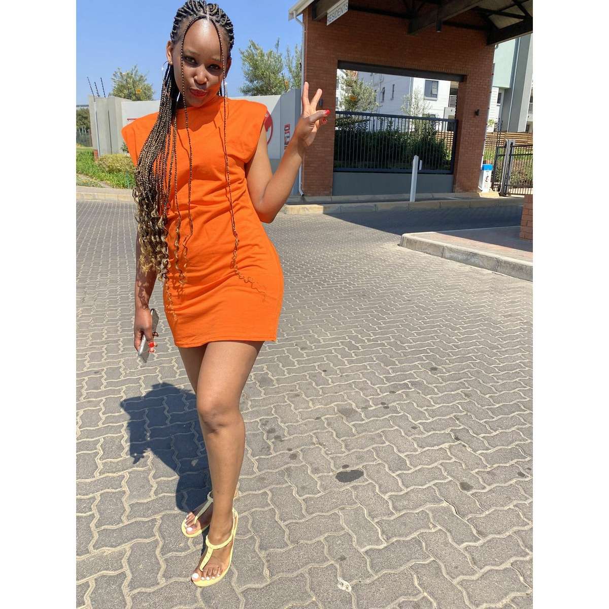 Sleeveless Mini Dress - WHITE / XL