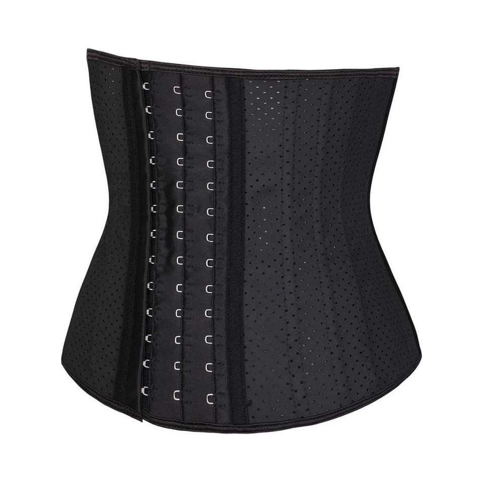 25 Steel Bone Latex Breathable Waist Trainer - S