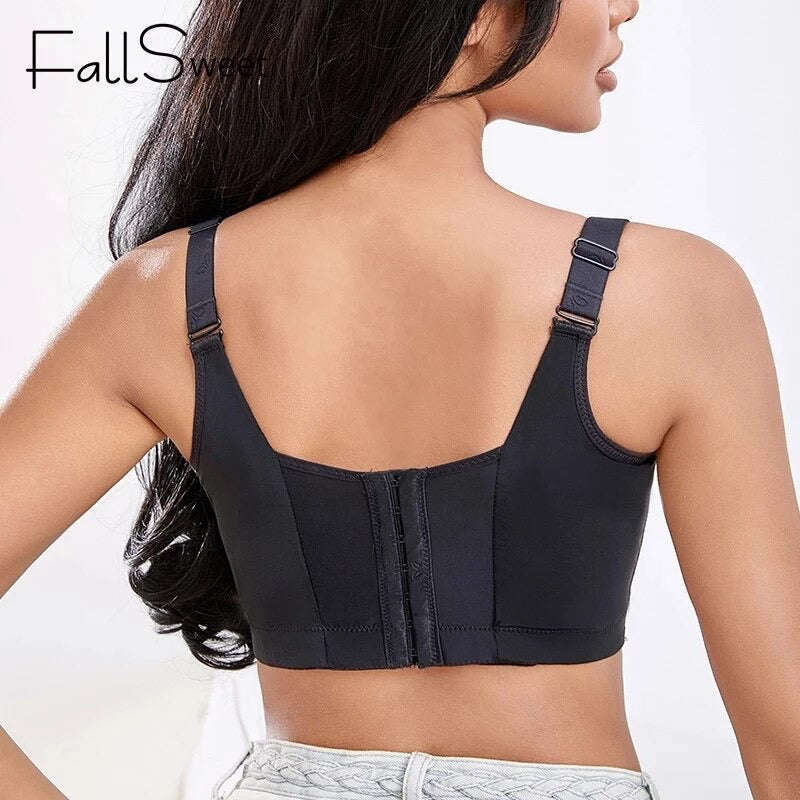 Push-up bras with full back coverage - BLACK / 36/80C