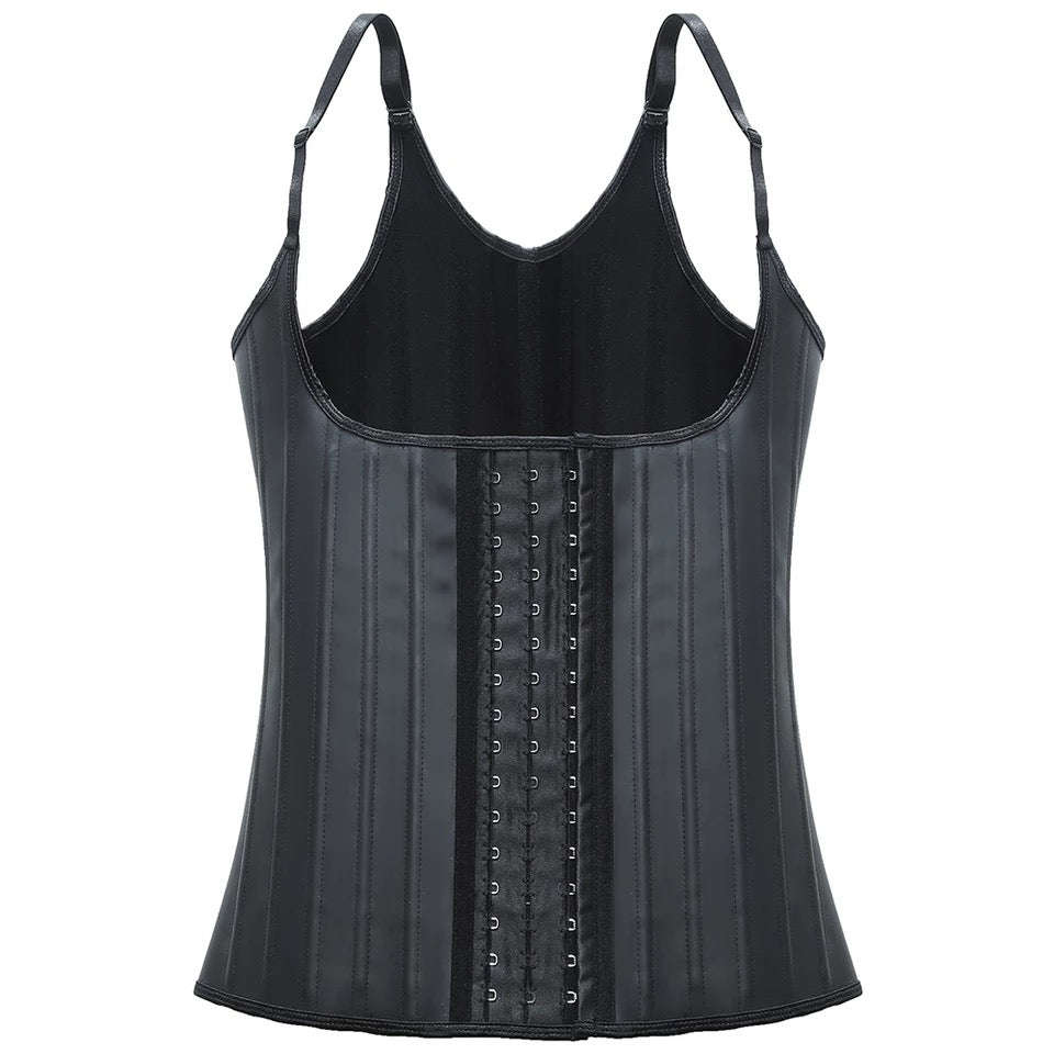 25 Steel Bone Latex Vest Waist Trainer