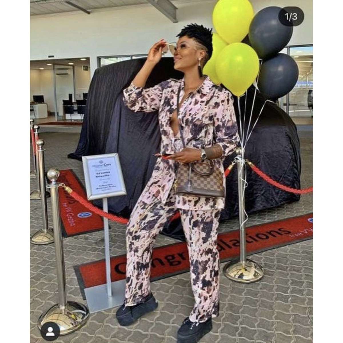 Print Sheryl Twin Set - DEEP GREEN / S