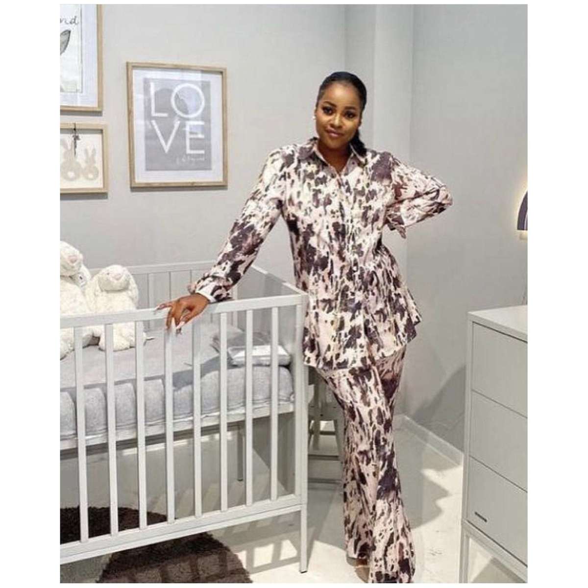 Print Sheryl Twin Set - DEEP GREEN / S