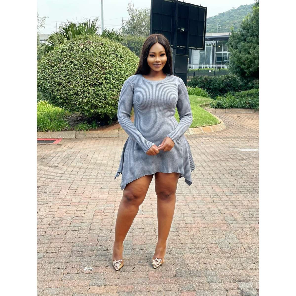 Long Sleeve Sweater Dress