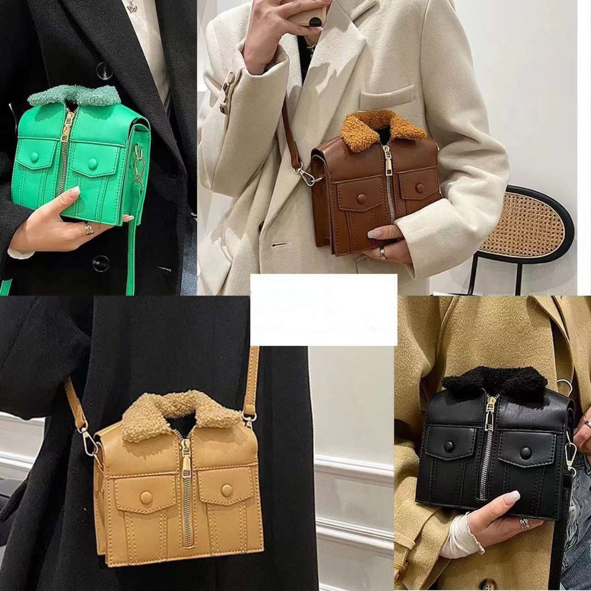 Jacket Shaped Shoulder Bag