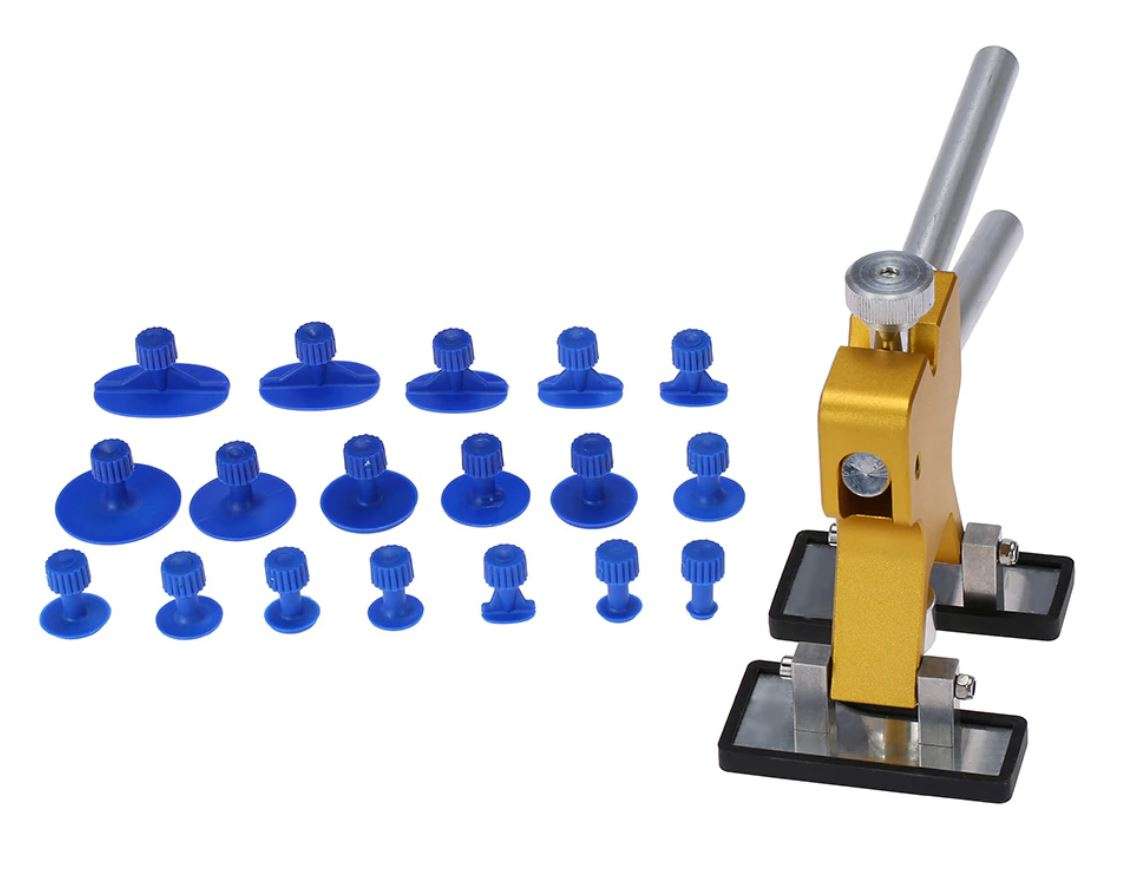 Paintless Auto Body Dent Remover Glue Hand Lifter With 18 Tabs