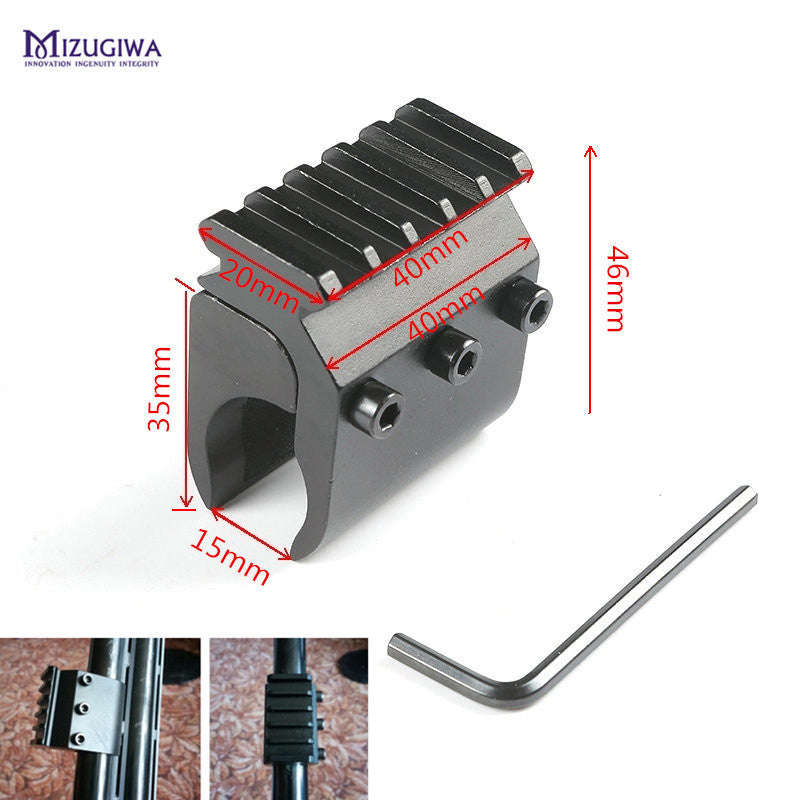 20mm Picatinny Weaver Rail Base Adapter Hunting Rifle Gun Scope Converter Laser Sight