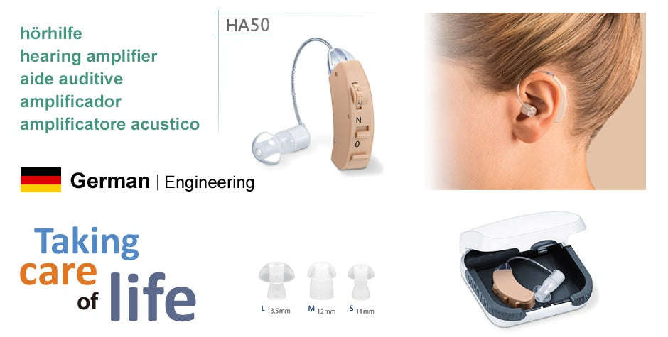 BTE Hearing Aid for The Elderly & Young Hearing Aids Sound Amplifier Better Than Resound Oticon W...