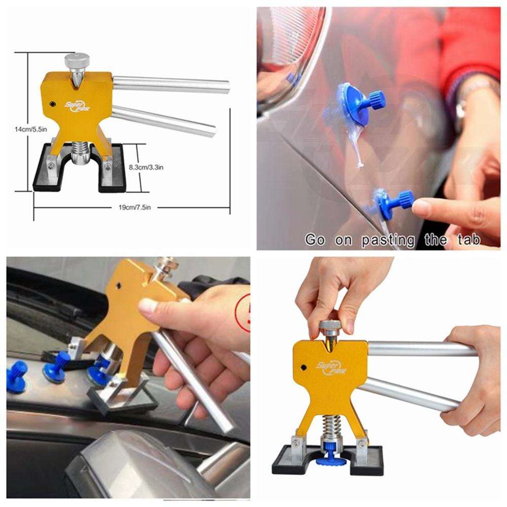PDR Tools Paintless Dent Repair Tools  Hot Melt Glue Sticks Glue Gun Puller Tabs Kit ** FREE COUR...