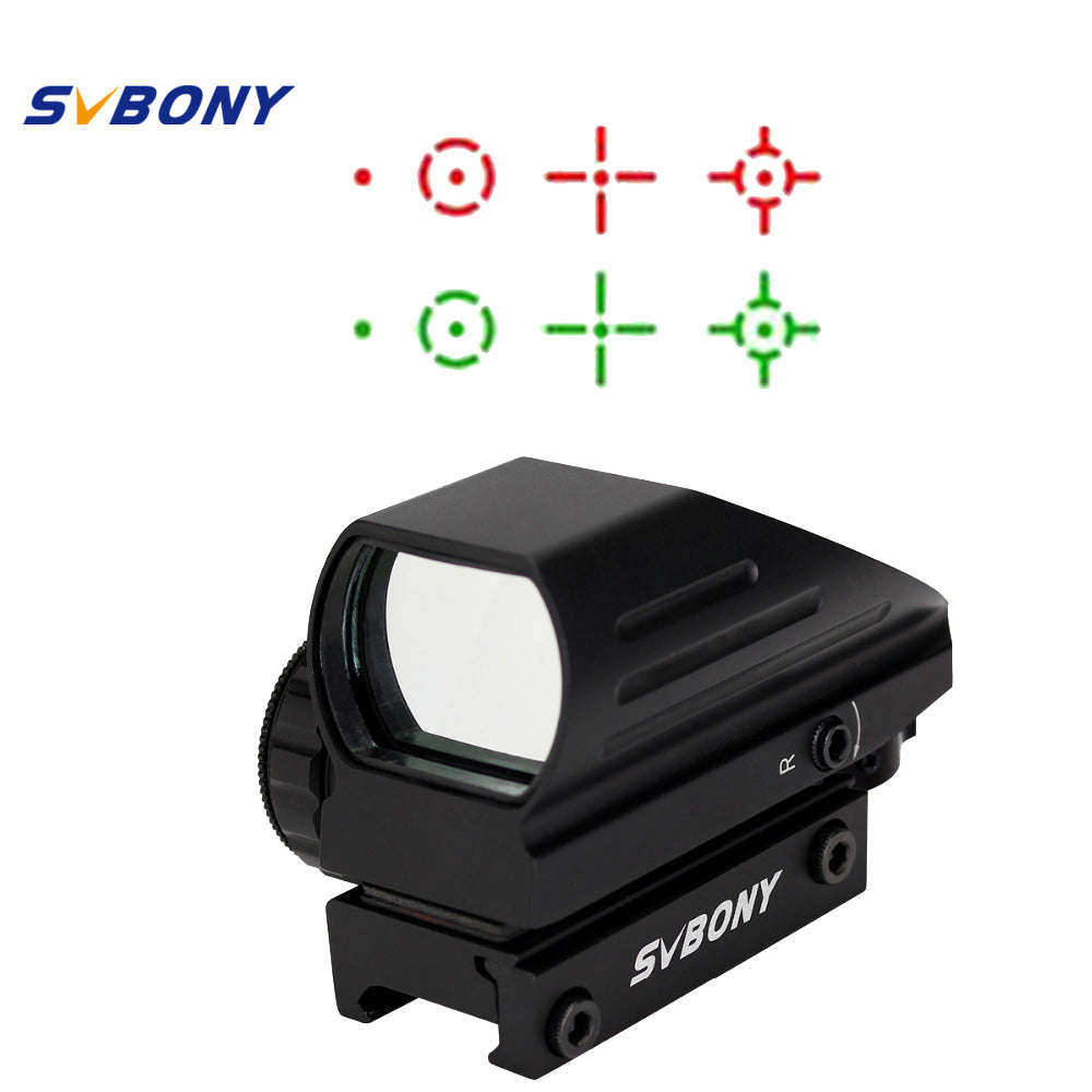 20mm Ratil Red Dot Scope Rifle Scope Optics Tactical Red Green 4 Reticle Dot Reflex Optics Sight ...