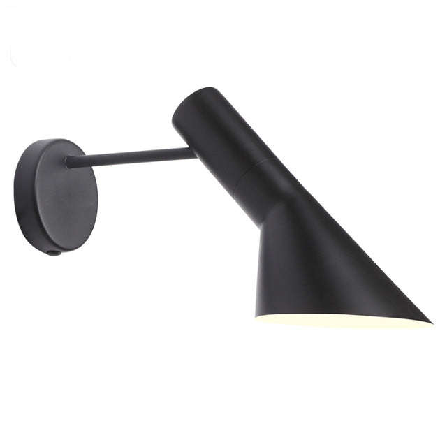 Modern Vintage Arne Jacobsen wood LIKE Wall lights - Black