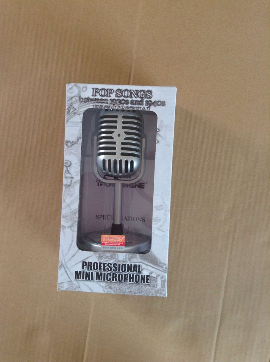 Classical Design Vintage Retro Condenser PC Laptop Studio Gooseneck Microphone MIC