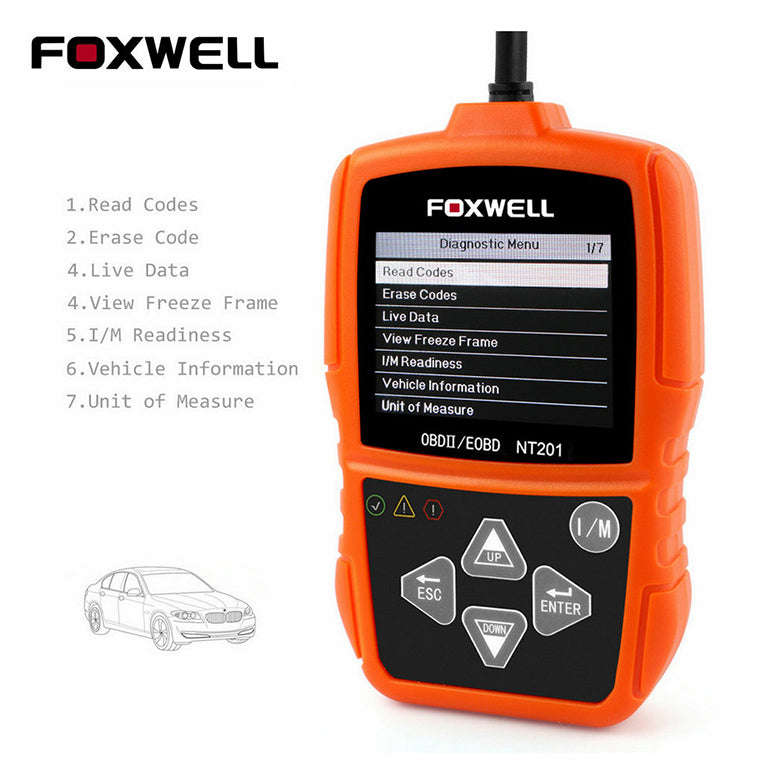 Foxwell NT201 EOBD OBDII  OBD2 Diagnostic Tool