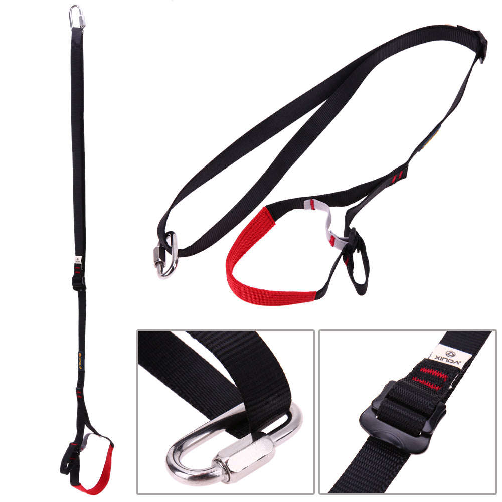 Climbing Foot Padel Polyester Adjustable Safe Rising Device Sling Foot Pedal Belt Rock Climbing A...